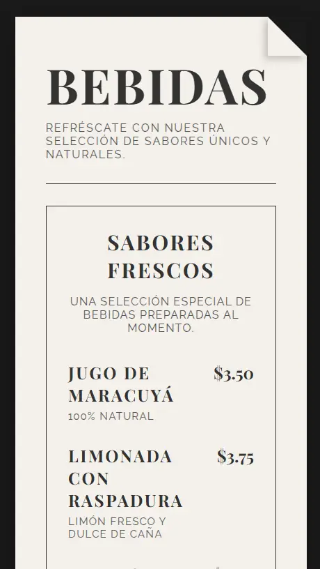 Links para Menu